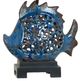Crestview Collection Scales Dark Turquoise Table Lamp-2