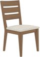 Canadel Gourmet 9223 Oak Washed Upholstered Dining Side Chair-0