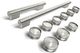 KitchenAid® 48" Stainless Steel Commercial-Style Dual Fuel Range Dishwasher Handle Kit-0