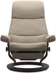 Stressless® by Ekornes® Customizable View Medium Power Recliner with Classic Base-1