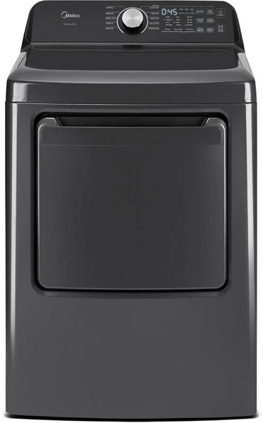 Midea® 7 Cu. Ft. Metallic Gray Smart Vented Electric Dryer | Big Sandy ...