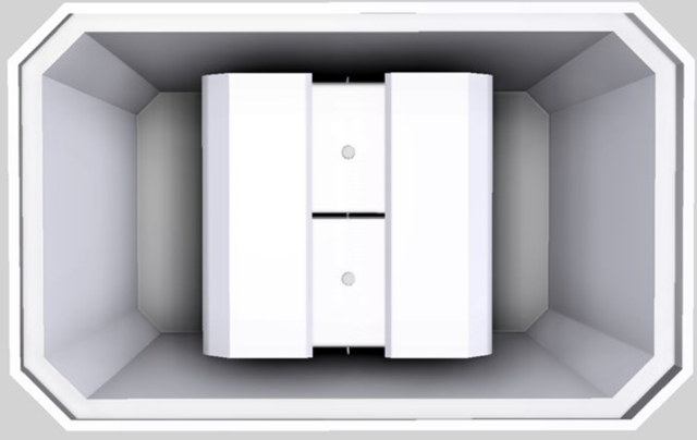 Vent-A-Hood® Designer Series 48" White Island Range Hood-2