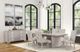 Furniture of America® Argenthart Light Gray Dining Table-1
