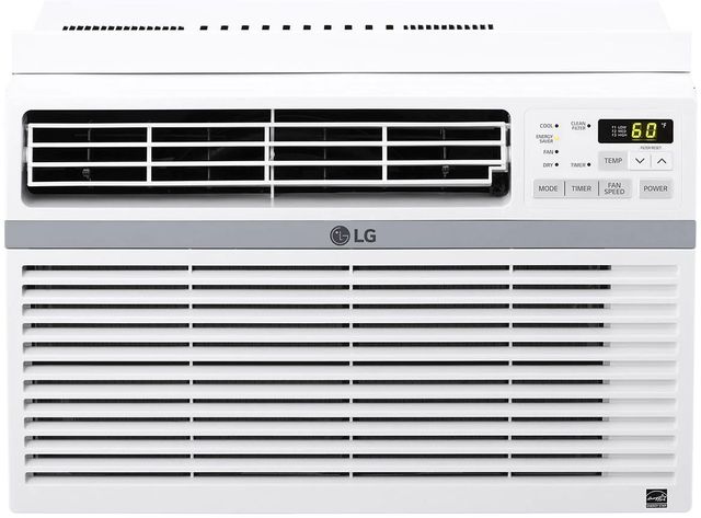 LG 8,200 BTU's White Window Air Conditioner-0