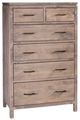 Archbold Furniture Customizable 2 West 6-Drawer Chest-0
