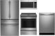 GE Profile™ 4 Piece Stainless Steel Electric Kitchen Package-0