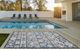 KAS Rugs Calla Blue/Gray Aztec 5'x7' Area Rug-5