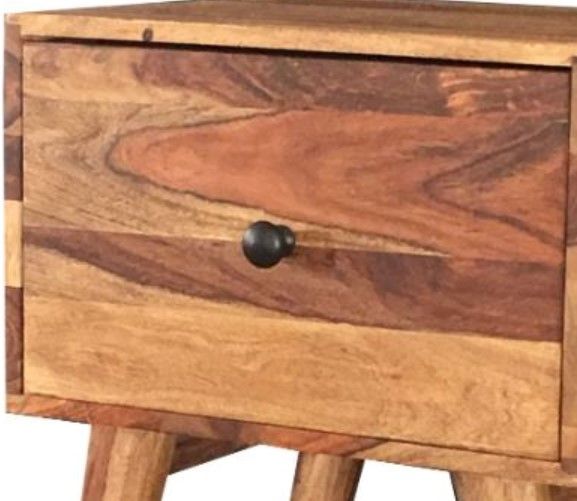 Jaipur Furniture Oker Brown Side Table-1