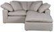Moe's Home Collection Terra Condo Nook 3-Piece Light Grey L-Shaped Modular Sectional and Ottoman-0