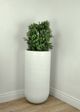 Le Present Round Bottom White 36" Planter-4