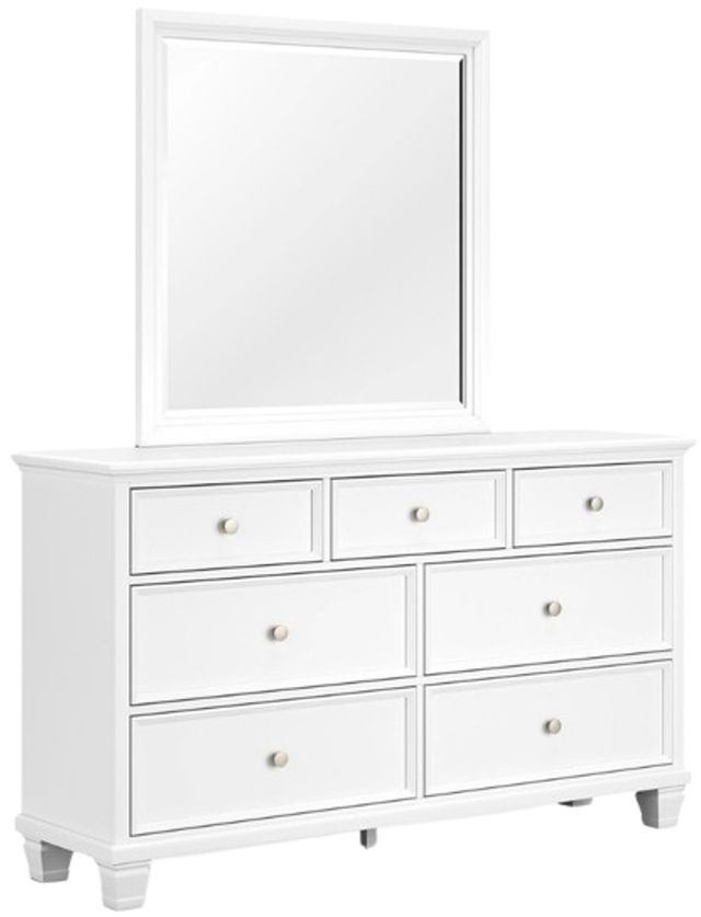 Signature Design by Ashley® Fortman White Dresser and Mirror-0