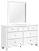 Signature Design by Ashley® Fortman White Dresser and Mirror-0