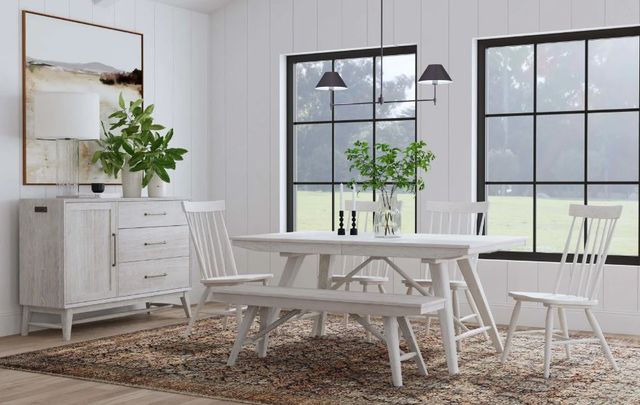 Intercon Bayside White Windsor Chair-2