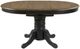 Liberty Furniture Carolina Crossing Antique Honey Pedestal Dining Table with Black Base-0