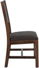 International Furniture Direct Parota Brown Side Chair-5