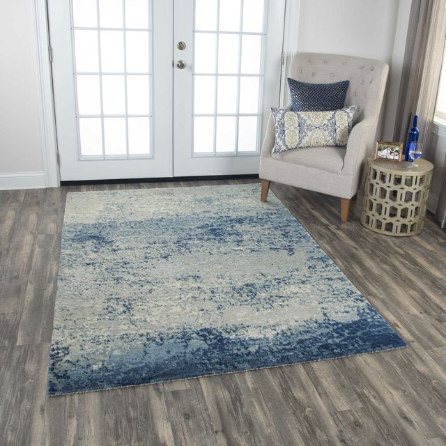 Rizzy Home Artistry Blue 10' x 13' Rug-4