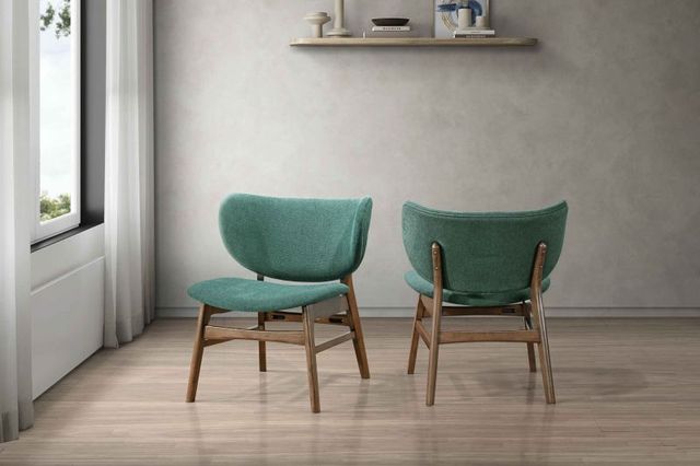 New Classic® Home Furnishings Adler 2-Piece Green Lounge Chair Set-0