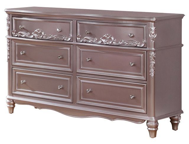 Coaster® Caroline Metallic Lilac Youth Dresser-0