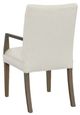 Fairfield® Customizable Entree Dining Concave Short Back Arm Chair-3