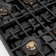 ZLINE Autograph Edition Paramount 30" 4.2 Cu. Ft. Stainless Steel Gas Range with 4 Burner DuoPro™ Cooktop, Convection Gas Oven and Polished Gold Accents-4