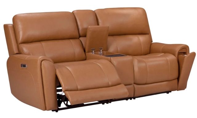 Parker House® Hancock Apple Cider Power Reclining Loveseat with Console-0