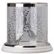 A & B Home Merida Silver Candle Holder-1