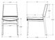 Amisco Kendra Black Coral/Warmstone Dining Side Chair-4