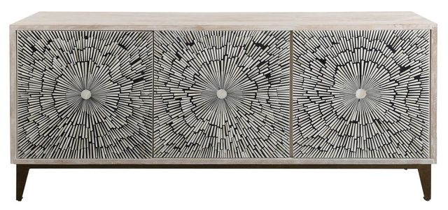 Parker House® Crossings Big Bang Light Washed Natural Console-1