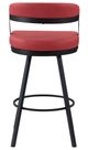 Homelegance® Crowley Red Pub Swivel Chair-3