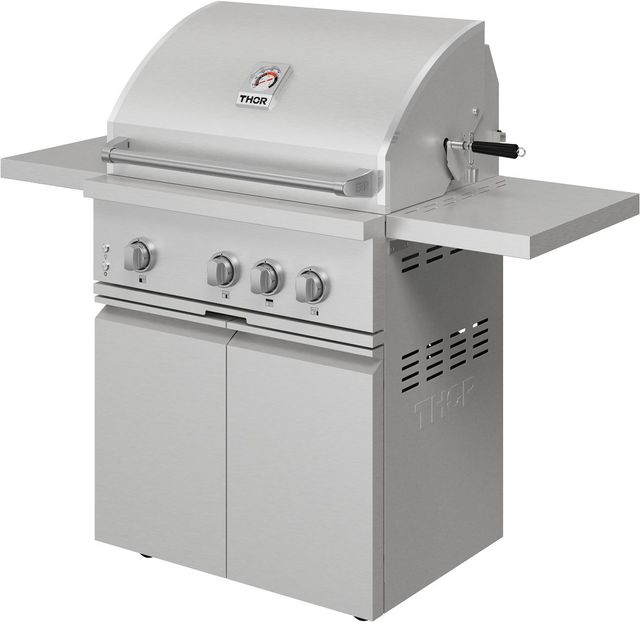 Thor Kitchen® Gordon Ramsay Series 3-Burner Stainless Steel Freestanding Liquid Propane Grill-4