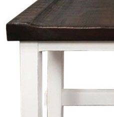 Million Dollar Brown/Frosted White 30" Barstool-1