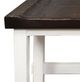 Million Dollar Brown/Frosted White 30" Barstool-1