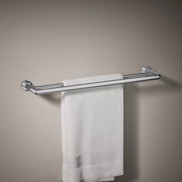 KOHLER® Kumin™ Polished Chrome 24" Double Towel Bar-1