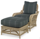 Century® Thomas O'Brien Outdoor Mainland Wicker Natural Lounge Chair-2