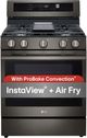 LG 30" Black Stainless Freestanding Gas Range with Probake Convection®, Air Fry, and EasyClean®-4