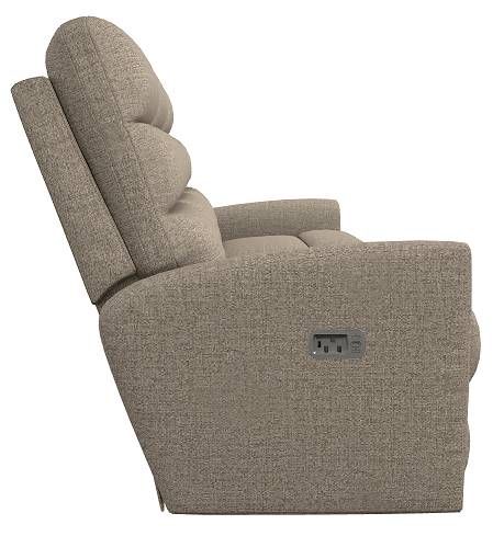 La-Z-Boy® Liam Fawn Power Wall Reclining Sofa with Headrest-2