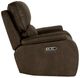 New Classic® Home Furnishings Brookings Rustic Brown Power Glider Recliner-4