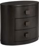 Bernards Calia Black Nightstand -0