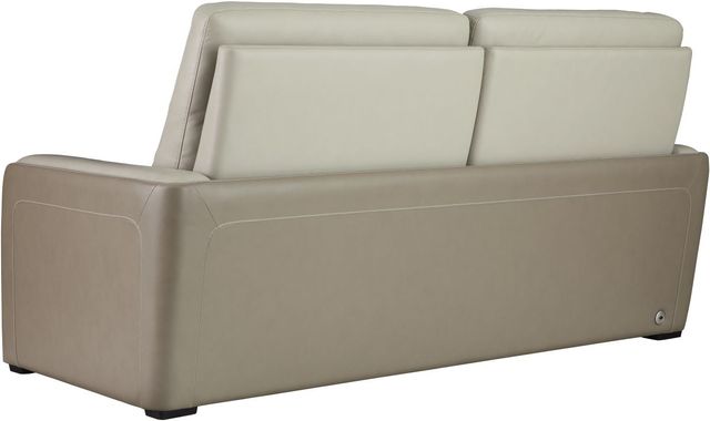 Signature Design by Ashley® Battleville Almond Power Reclining Sofa with Adjustable Headrest-3
