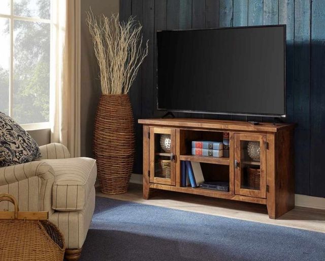 aspenhome® Alder Grove Fruitwood 50" Console with Doors-1