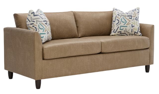 Best® Home Furnishings Customizable Bayment Leather Queen Sofa Sleeper with Espresso Legs-0