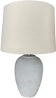 Surya Matera Gray Antiqued/Beige Lamp-0