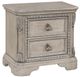 Bernards Coventry Grey 4-Piece Beige Queen Panel Bed Set-4