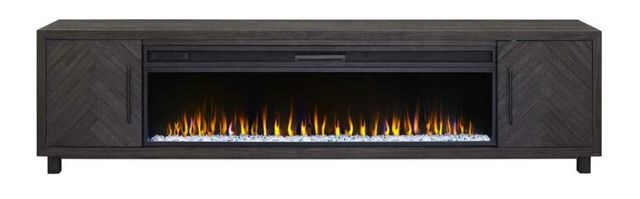 Martin Furniture Palisades Charcoal 96" Fireplace TV Stand-3