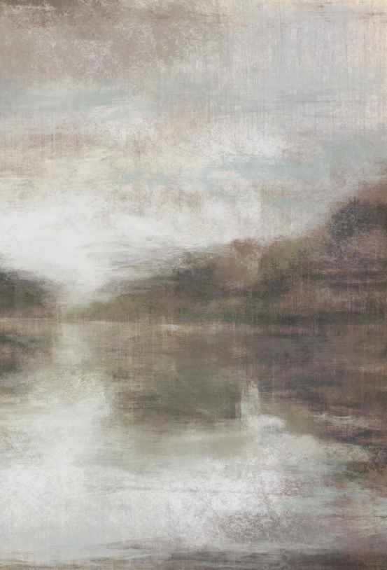 Classy Art Lake’s Reflection II by Dan Meneely Wall Art-0