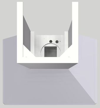 Vent-A-Hood® 36" White Wall Hood-1