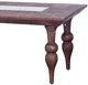 A & B Home Jonah Dark Brown Dining Table-1