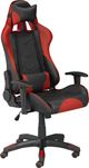 Brassex Inc. Black/Red Gaming Chair-0