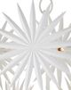 Currey & Company Bismarkia Gesso White Medium Chandelier-4