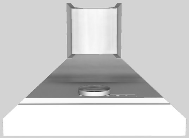 Vent-A-Hood® 42" White Euro-Style Wall Mounted Range Hood-4